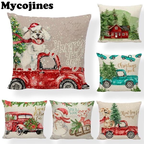 cushion/decorative pillow christmas red truck series 45x45cm cushion cover green tree blue car home sofa living room gift decor linen cases
cushion/decorative pillow christmas red truck series 45x45cm cushion cover green tree blue car home sofa living room gift decor linen cases