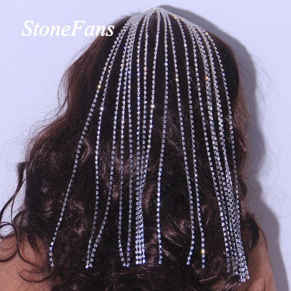 hair clips & barrettes stonefans fashion rhinestone long tassel jewelry accessories for women bridal bling head chain comb pin crystal headw, Golden;silver
hair clips & barrettes stonefans fashion rhinestone long tassel jewelry accessories for women bridal bling head chain comb pin crystal headw, Golden;silver