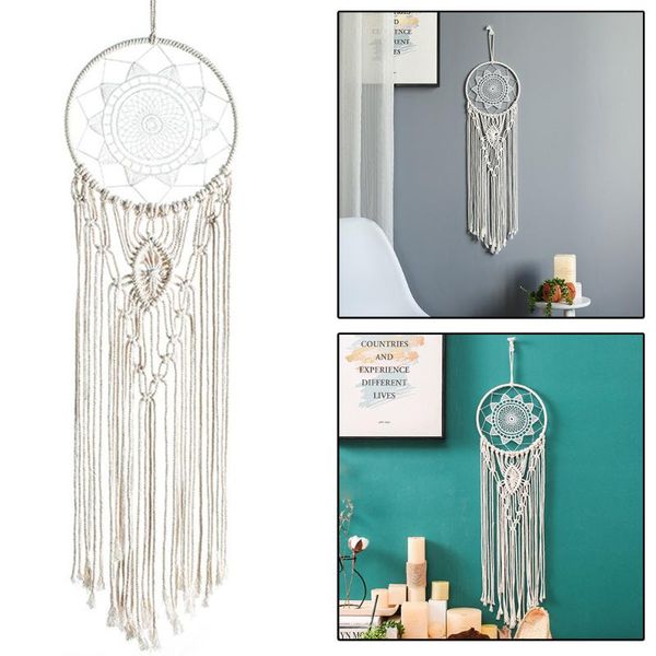 decorative objects & figurines macrame tapestry dreamcatcher 83cm woven wall hanging boho handmade decor
decorative objects & figurines macrame tapestry dreamcatcher 83cm woven wall hanging boho handmade decor