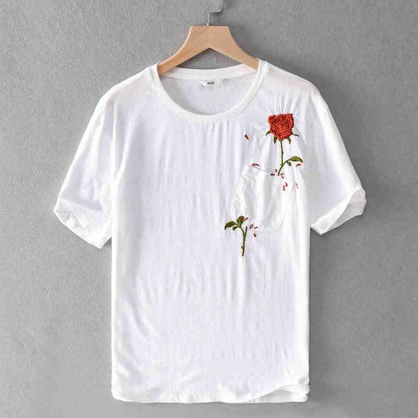 men's t-shirts mens linen short-sleeved t-shirt loose comfortable round neck for casual embroidery t shirt men camiseta camisa z6w9, White;black
men's t-shirts mens linen short-sleeved t-shirt loose comfortable round neck for casual embroidery t shirt men camiseta camisa z6w9, White;black