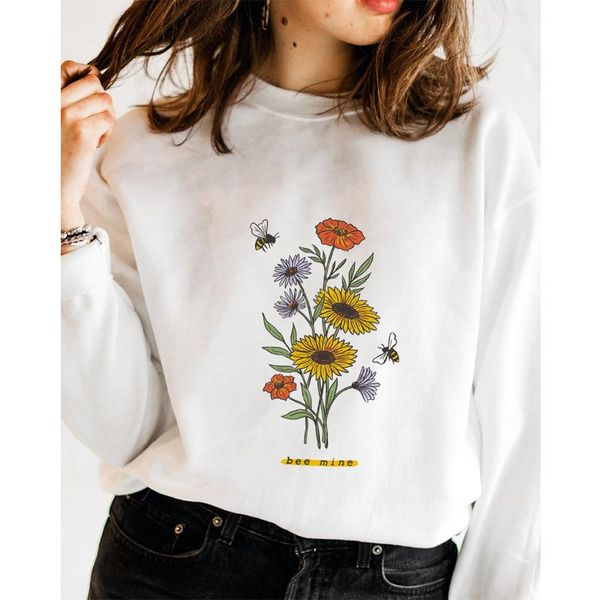 women's hoodies & sweatshirts bee mine floral colored print sweatshirt aesthetic women long sleeve graphic art pullovers fashion 90s ju, Black
women's hoodies & sweatshirts bee mine floral colored print sweatshirt aesthetic women long sleeve graphic art pullovers fashion 90s ju, Black