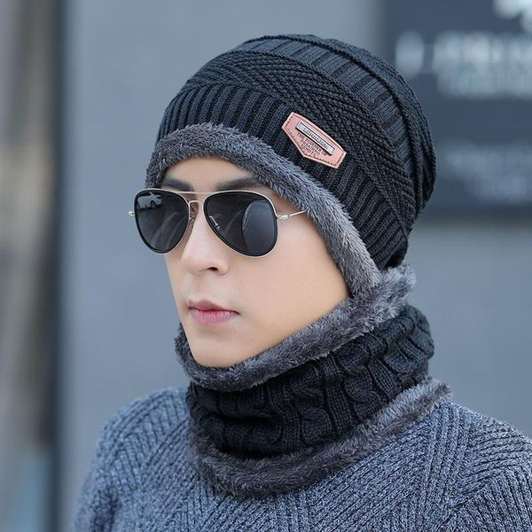 berets coral fleece winter beanies hats scarf for mens soft warm breathable wool knitted hat letter double layers cap, Blue;gray
berets coral fleece winter beanies hats scarf for mens soft warm breathable wool knitted hat letter double layers cap, Blue;gray
