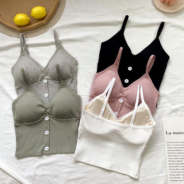 women's tanks & camis summer 2021 underwear camisole with button up wear outside or y2k slim fit v-neck crop for women, White
women's tanks & camis summer 2021 underwear camisole with button up wear outside or y2k slim fit v-neck crop for women, White
