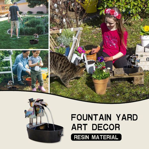 garden decorations crow fountain decoration ornaments flowing water resin art fountains bird baths courtyard outdoor home decor statue
garden decorations crow fountain decoration ornaments flowing water resin art fountains bird baths courtyard outdoor home decor statue