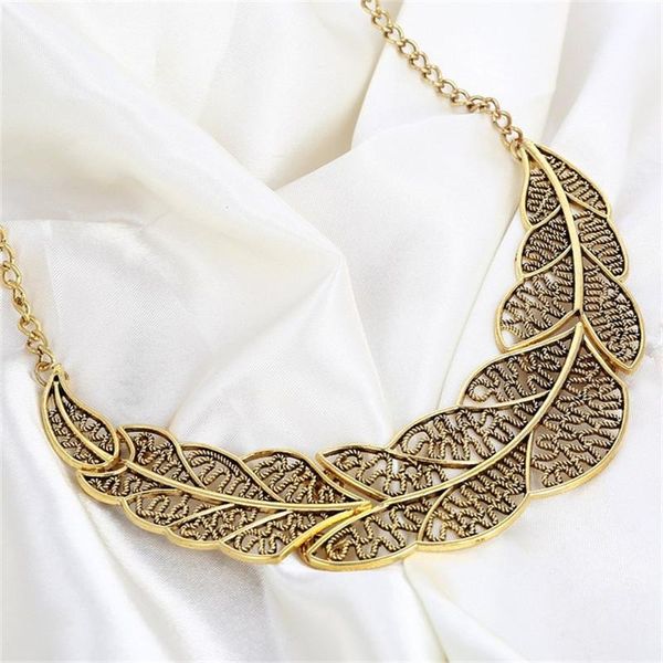 chokers hesiod fashion vintage retro gold silver leaf pendant statement necklace for woman dinosaur collar necklaces wholesale, Golden;silver
chokers hesiod fashion vintage retro gold silver leaf pendant statement necklace for woman dinosaur collar necklaces wholesale, Golden;silver