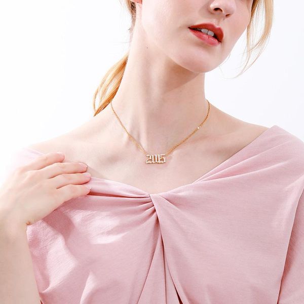 crystal numeral pendant birth year necklaces for women men stainless steel chain necklace couple souvenir jewelry 2021 gifts bff, Silver
crystal numeral pendant birth year necklaces for women men stainless steel chain necklace couple souvenir jewelry 2021 gifts bff, Silver