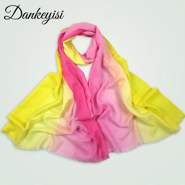 scarves dankeyisi women scarf wool long gradient color pure winter female 2021 pashmina shawls, Blue;gray
scarves dankeyisi women scarf wool long gradient color pure winter female 2021 pashmina shawls, Blue;gray