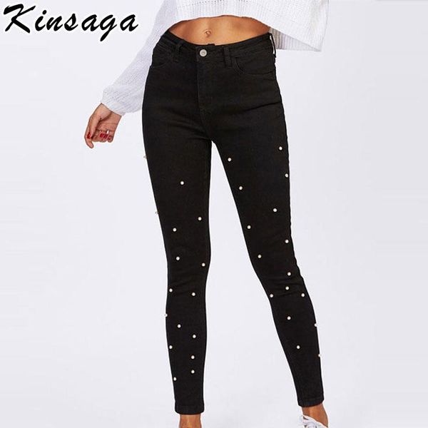 vintage black pearls beading skinny pencil jeans women fashion high waist denim pant casual streetwear stretchy trousers women's, Blue
vintage black pearls beading skinny pencil jeans women fashion high waist denim pant casual streetwear stretchy trousers women's, Blue