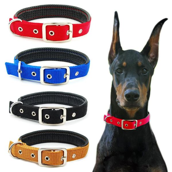 dog collars & leashes collar nylon padded reflective pet adjustable outdoor comfortable necklace for large dogs pitbull collier chien
dog collars & leashes collar nylon padded reflective pet adjustable outdoor comfortable necklace for large dogs pitbull collier chien