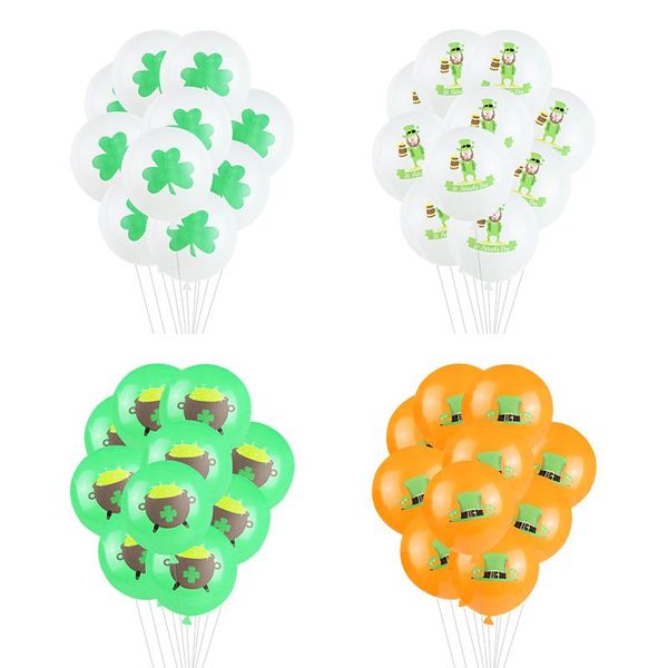 10/15pcs happy st. patrick 's day decor latex balloon green clover confetti shamrock lucky irish festival party supplies decoration
10/15pcs happy st. patrick 's day decor latex balloon green clover confetti shamrock lucky irish festival party supplies decoration