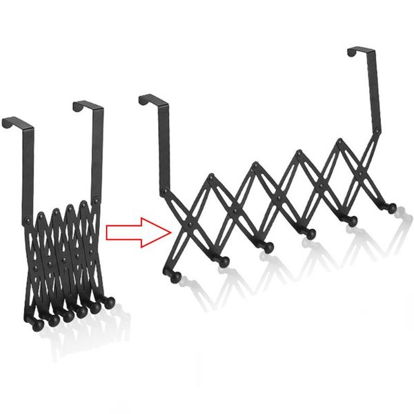 hooks & rails hpdear scalable over the door hook with 6 hooks, heavy-duty stainless steel space saving, for hanging coats bag hats
hooks & rails hpdear scalable over the door hook with 6 hooks, heavy-duty stainless steel space saving, for hanging coats bag hats