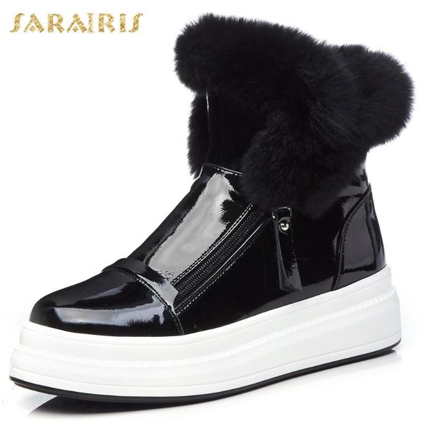 boots sarairis 2021 design warm plush winter woman shoes designer zipper platform wedges trendy luxury ladies, Black
boots sarairis 2021 design warm plush winter woman shoes designer zipper platform wedges trendy luxury ladies, Black