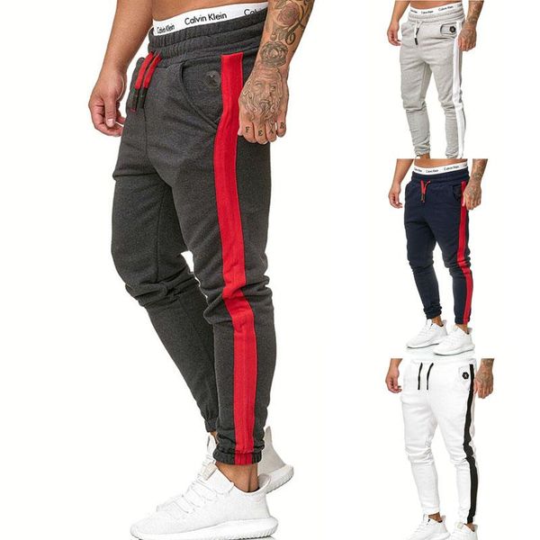 men's pants jogging men solid gym training sportswear joggers sports running swearing sweatpants 2021, Black
men's pants jogging men solid gym training sportswear joggers sports running swearing sweatpants 2021, Black