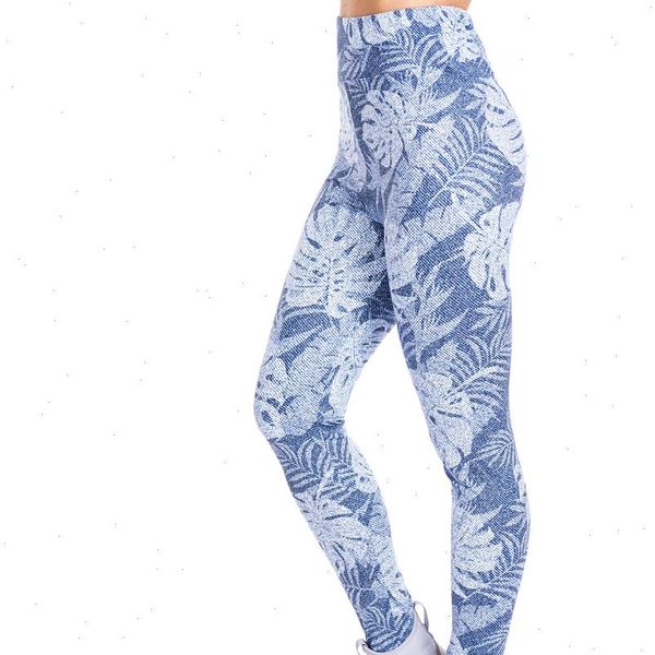 womens leggings tropical leaves imitate jeans print legging push up fashion pants high waist workout jogging for women athleisure, Black
womens leggings tropical leaves imitate jeans print legging push up fashion pants high waist workout jogging for women athleisure, Black