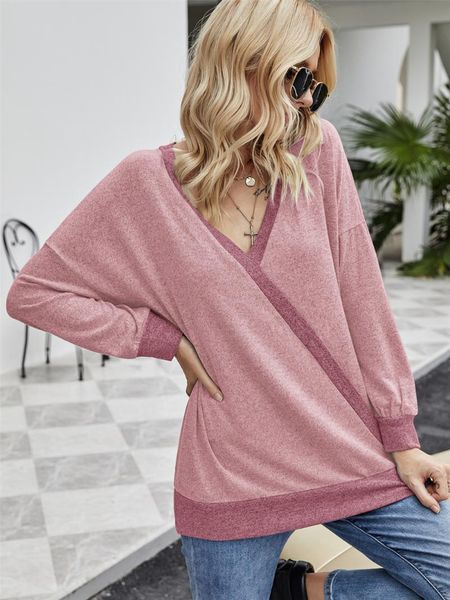 women's t-shirt casual female soft tee spring autumn harajuku women v-neck loose woman long sleeve t shirt oversize, White
women's t-shirt casual female soft tee spring autumn harajuku women v-neck loose woman long sleeve t shirt oversize, White
