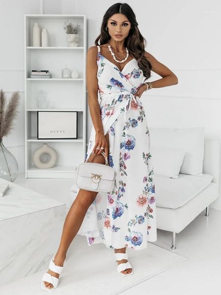 casual dresses summer dress women short puff sleeve flroal printed ruched party high split long maxi drawstring vestidos sundress, Black;gray
casual dresses summer dress women short puff sleeve flroal printed ruched party high split long maxi drawstring vestidos sundress, Black;gray
