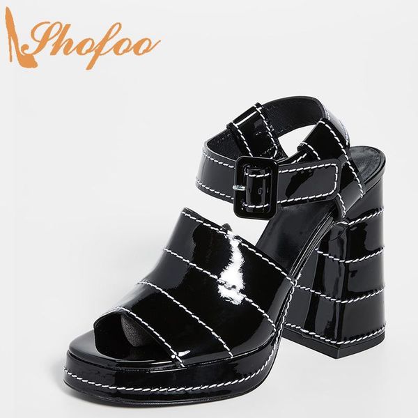 black high chunky heels ankle strap platform sandals woman peep toe buckle large size 12 15 ladies fashion mature shoes shofoo
black high chunky heels ankle strap platform sandals woman peep toe buckle large size 12 15 ladies fashion mature shoes shofoo