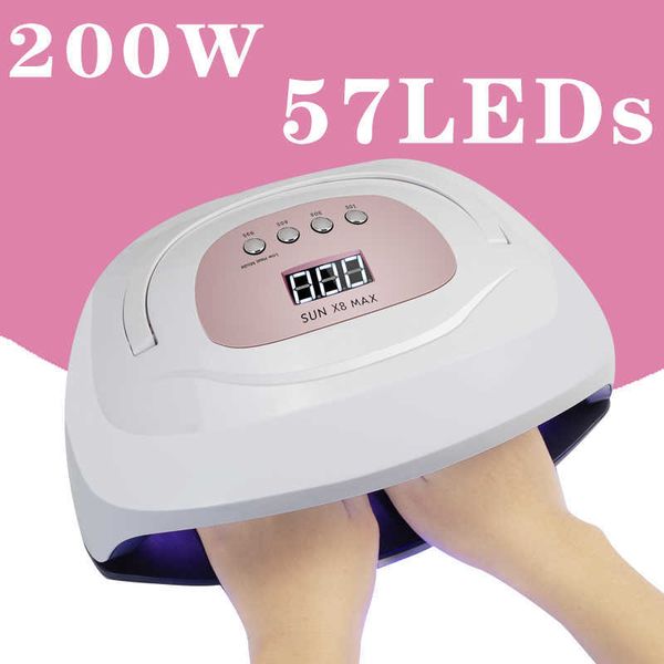 57leds nail gel dryer led uv lamp with auto sensor low heat mode nail polish dryer nail art lamp manicure machine 210608
57leds nail gel dryer led uv lamp with auto sensor low heat mode nail polish dryer nail art lamp manicure machine 210608