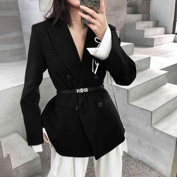 women's blazers and stylish jackets fine fitting faketwo piece black jacket white workwear, White;black
women's blazers and stylish jackets fine fitting faketwo piece black jacket white workwear, White;black