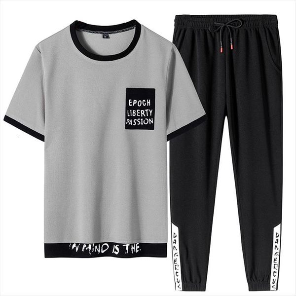plus size summer t shirt men tracksuit sets 2 piece short sleeved sportswear casual jogger sweat suits 6xl 7xl 8xl, Gray
plus size summer t shirt men tracksuit sets 2 piece short sleeved sportswear casual jogger sweat suits 6xl 7xl 8xl, Gray