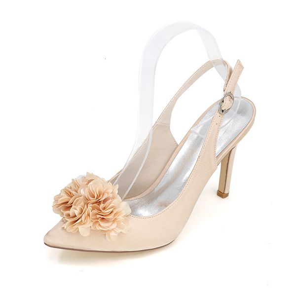 sandals onnpnnq high heels satin flower wedding shoes for bride pointed toe heeled buckle strap prom evening party dress pumps wom, Black
sandals onnpnnq high heels satin flower wedding shoes for bride pointed toe heeled buckle strap prom evening party dress pumps wom, Black