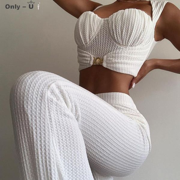 european and american style 2021 spring autumn women's slim vest high waist hip wide leg pants casual suit women two piece, White
european and american style 2021 spring autumn women's slim vest high waist hip wide leg pants casual suit women two piece, White