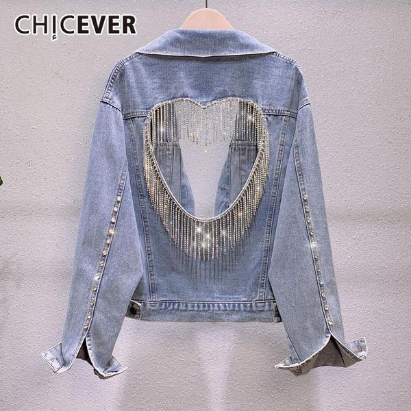 denim jackets for women lapel long sleeve loose back hollow out tassels designer blue coats female 2021 autumn fashion women's, Black;brown
denim jackets for women lapel long sleeve loose back hollow out tassels designer blue coats female 2021 autumn fashion women's, Black;brown