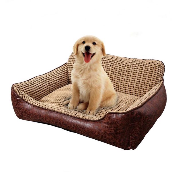 removable puppy dog cat bed warming house soft suede beds for large dogs kennel sofa mat s/m kennels & pens
removable puppy dog cat bed warming house soft suede beds for large dogs kennel sofa mat s/m kennels & pens