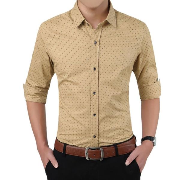 men's casual shirts clothing print office brand camisa slim-fit work social white male green, White;black
men's casual shirts clothing print office brand camisa slim-fit work social white male green, White;black