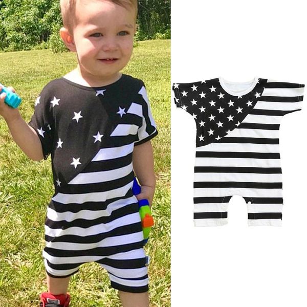 jumpsuits summer born baby romper girls 4th-of-july star stripe short sleeve boys jumpsuit outfit, Blue
jumpsuits summer born baby romper girls 4th-of-july star stripe short sleeve boys jumpsuit outfit, Blue