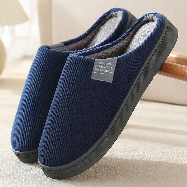 slippers male's china solid color fall and winter home slipper for man inside beadroom male slides list cotton slippers m6j3, Black
slippers male's china solid color fall and winter home slipper for man inside beadroom male slides list cotton slippers m6j3, Black