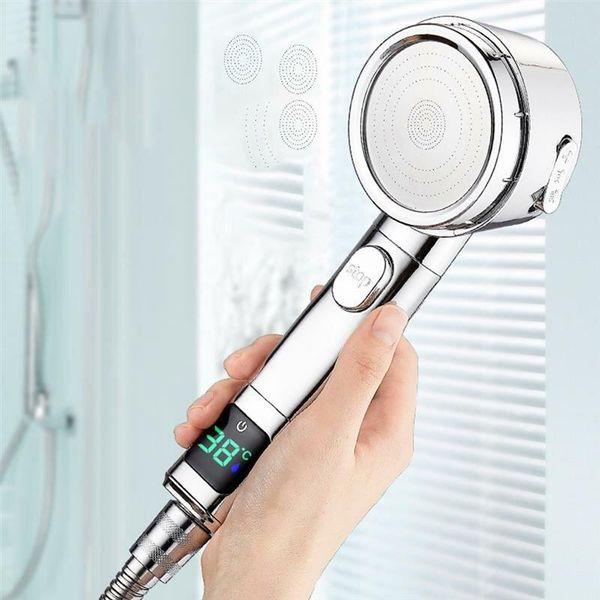 bath accessory set intelligent digital display showerhead 3 modes adjustable plastic shower head water-saving pressure boosting spraying
bath accessory set intelligent digital display showerhead 3 modes adjustable plastic shower head water-saving pressure boosting spraying