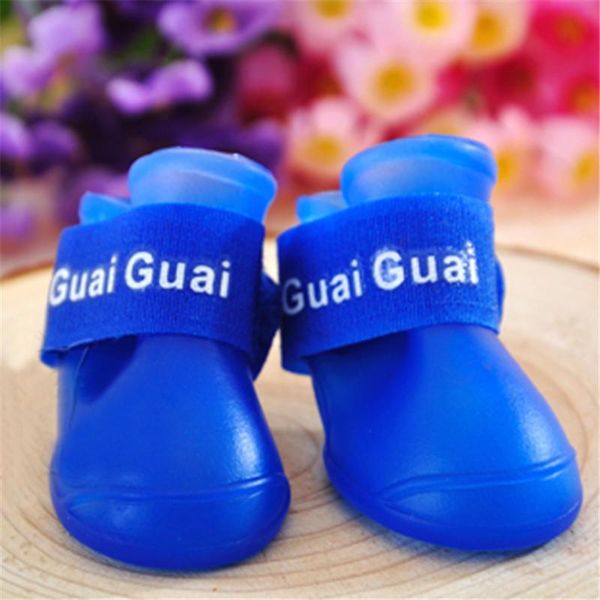 dog apparel 4pcs pet shoes waterproof rain for puppy rubber boots candy color products
dog apparel 4pcs pet shoes waterproof rain for puppy rubber boots candy color products