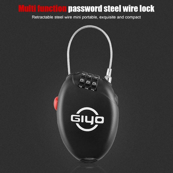 bike locks 2021 3 digit combination lock 2 feet retractable steel cable motorcycle security bicycle equipment for luggage
bike locks 2021 3 digit combination lock 2 feet retractable steel cable motorcycle security bicycle equipment for luggage