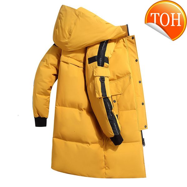 brand new winter men's down jacket fashion male long coat 2021 youth thick warm hooded man clothing keep parka, Black
brand new winter men's down jacket fashion male long coat 2021 youth thick warm hooded man clothing keep parka, Black
