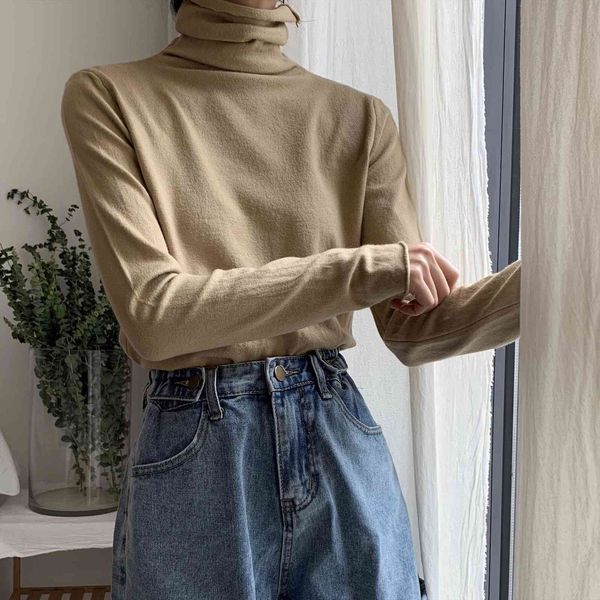 stretch women turtleneck pullovers soft sweaters primer shirt long sleeve korean slim fit tight sweater autumn winter solid, White;black
stretch women turtleneck pullovers soft sweaters primer shirt long sleeve korean slim fit tight sweater autumn winter solid, White;black