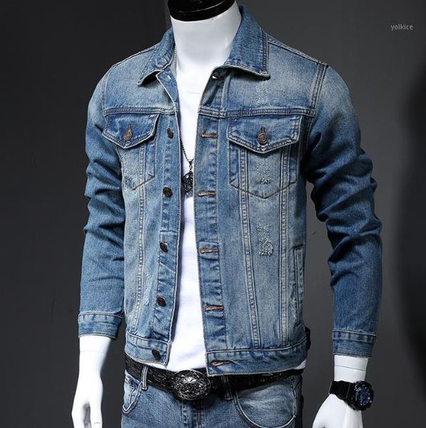 men's jackets hole denim fashion men jacket casual cowboy coats jeans outerwear mens dress outer 5xl spring autumn, Black;brown
men's jackets hole denim fashion men jacket casual cowboy coats jeans outerwear mens dress outer 5xl spring autumn, Black;brown