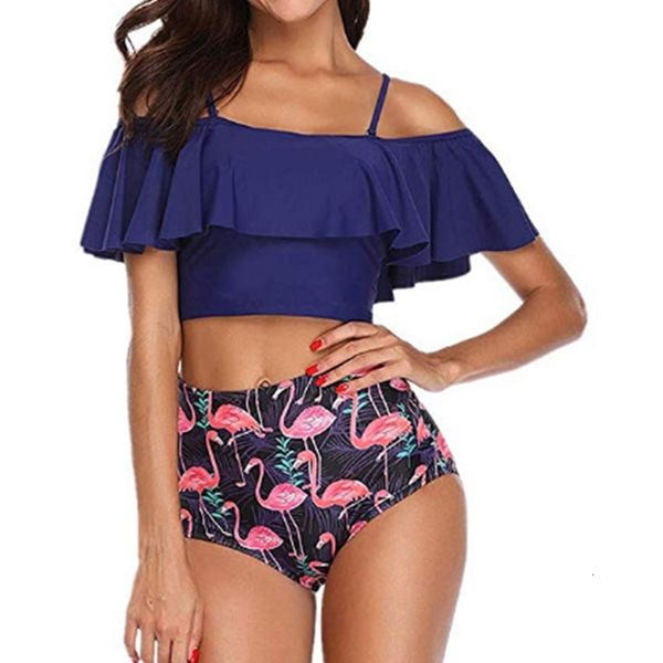 2021 digital printed one shoulder women's split high waist swimsuit bikini, White;black
2021 digital printed one shoulder women's split high waist swimsuit bikini, White;black