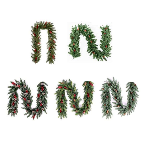 decorative flowers & wreaths christmas artificial vine garland 2.7m xmas home party holiday decor rattan hanging wreath ornament
decorative flowers & wreaths christmas artificial vine garland 2.7m xmas home party holiday decor rattan hanging wreath ornament