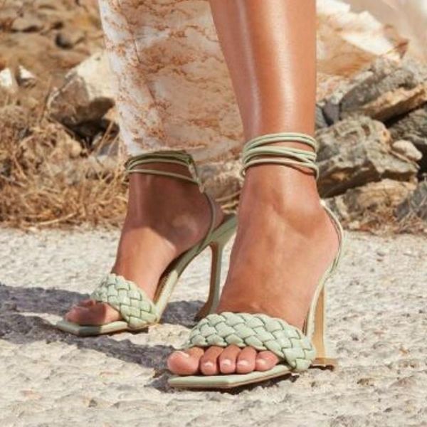 womens sandals hollow cross-tied weave shoes woman fashion cozy leather peep toe ankle strap ladies strange heels pumps dress, Black
womens sandals hollow cross-tied weave shoes woman fashion cozy leather peep toe ankle strap ladies strange heels pumps dress, Black