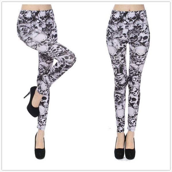fitness slimming comfortable white and womens leggings black pirate skull printing tights pants pencil sexy
fitness slimming comfortable white and womens leggings black pirate skull printing tights pants pencil sexy