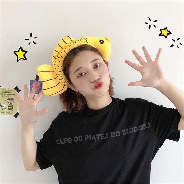 girl's headband headdress funny small yellow croaker po shoot simple creative hair accessories head band band1, Brown
girl's headband headdress funny small yellow croaker po shoot simple creative hair accessories head band band1, Brown