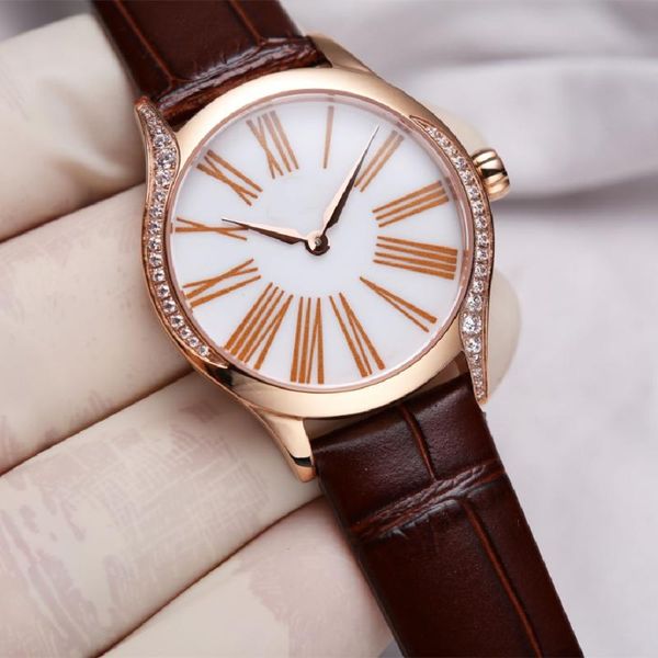 wristwatches 2021 summer couple watch round dial quartz movement stainless steel sapphire scratch-resistant glass mirror 32mm, Slivery;brown
wristwatches 2021 summer couple watch round dial quartz movement stainless steel sapphire scratch-resistant glass mirror 32mm, Slivery;brown