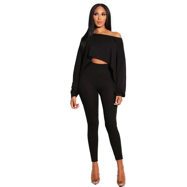 women's two piece pants 2 set women solid suit outfit crop legging sweatpants female sweatshirt tracksuit, White
women's two piece pants 2 set women solid suit outfit crop legging sweatpants female sweatshirt tracksuit, White