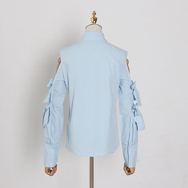 hoodie lace up bowknot casual blouse for women lapel long sleeve hollow out blue shirt female fashion clothing 2021, Black
hoodie lace up bowknot casual blouse for women lapel long sleeve hollow out blue shirt female fashion clothing 2021, Black