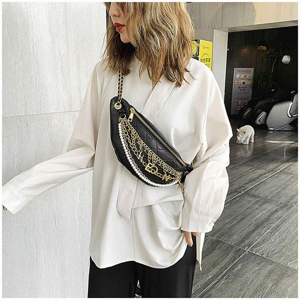waist bags spring women's bag 2021 fashion small fresh rhombus check chain shoulder slung tide korean chest
waist bags spring women's bag 2021 fashion small fresh rhombus check chain shoulder slung tide korean chest