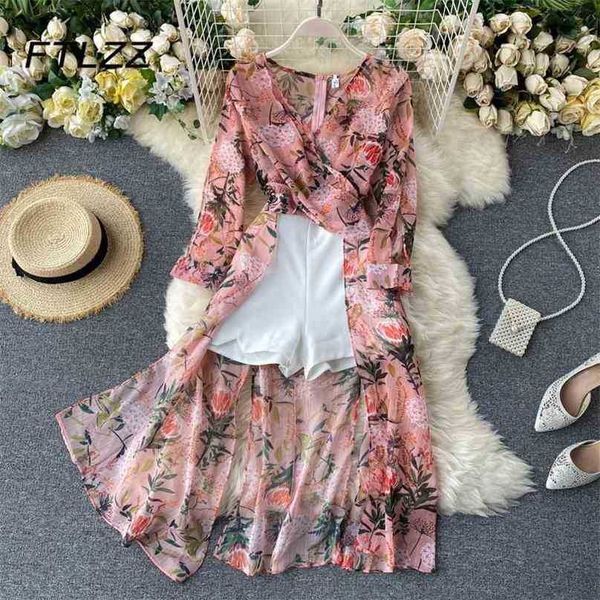 woman boho two piece sets summer fashion irregular chiffon shirts and shorts outfits women vintage floral 2 pcs suits clothing 210525, White
woman boho two piece sets summer fashion irregular chiffon shirts and shorts outfits women vintage floral 2 pcs suits clothing 210525, White