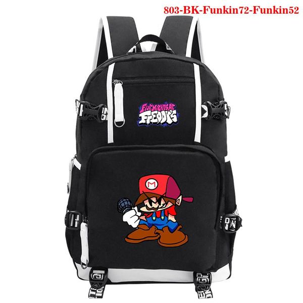 backpack friday night funkin print schoolbag for teenage girls children bookbag large capacity bagpack mochila
backpack friday night funkin print schoolbag for teenage girls children bookbag large capacity bagpack mochila
