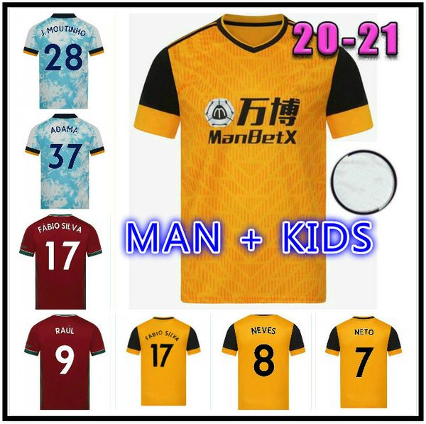 2021 wolves j.moutinho raul neves podence soccer jersey 20 21 dendoncker adama men kids kit football uniform shirts, Black;yellow
2021 wolves j.moutinho raul neves podence soccer jersey 20 21 dendoncker adama men kids kit football uniform shirts, Black;yellow