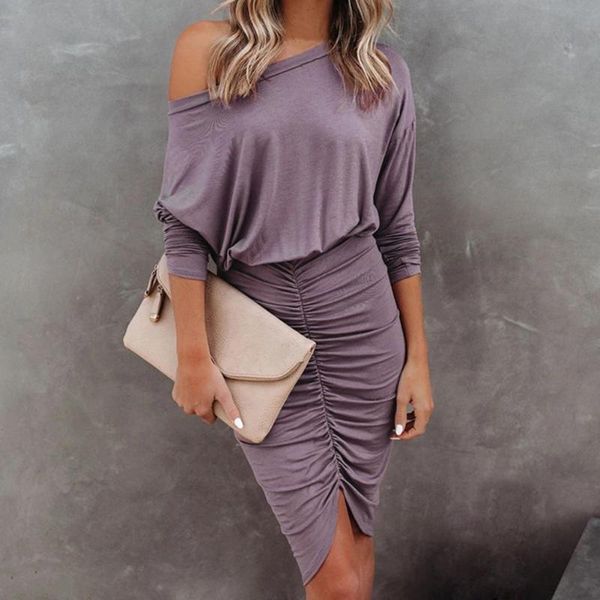 casual dresses party dress off shoulder shirring hem women long sleeve skin-friendly irregular mini streetwear, Black;gray
casual dresses party dress off shoulder shirring hem women long sleeve skin-friendly irregular mini streetwear, Black;gray